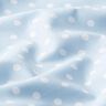 Popelina de algodão pintas grandes – azul claro/branco,  thumbnail number 2
