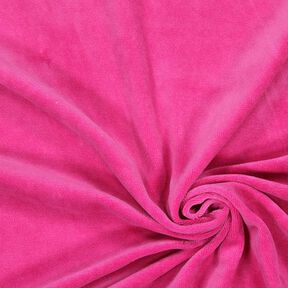 Tecido aveludado Nicki Liso – rosa intenso, 