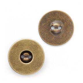 Botão magnético [ Ø18 mm ] – ouro velho, 
