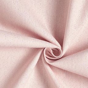 Tecido para decoração Meio linho Panamá Lurex – rosa, 