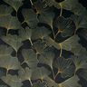 Veludo para decoração Ginkgo distinto – antracite/pinheiro escuro,  thumbnail number 1